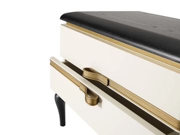DILAN - Bedside table with drawers by A.R. Arredamenti - view 3